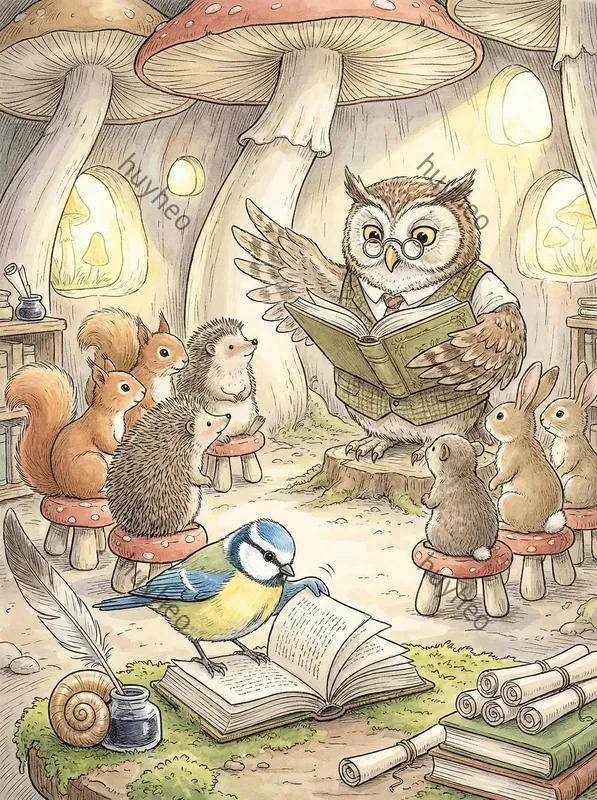 Classic Pastel Storybook Art