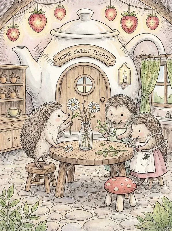 Classic Pastel Storybook Art