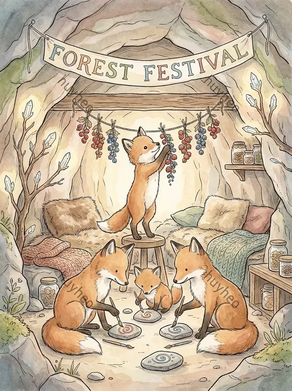 Classic Pastel Storybook Art