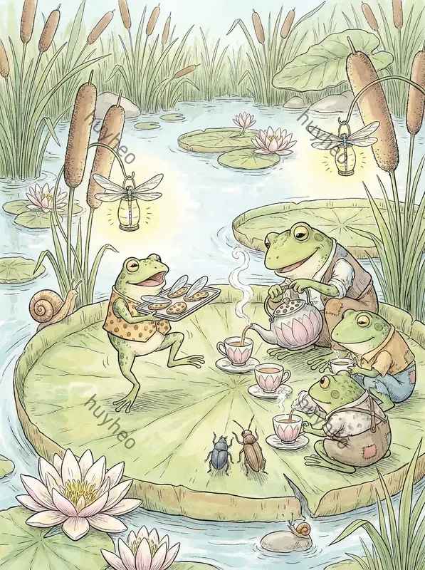 Classic Pastel Storybook Art