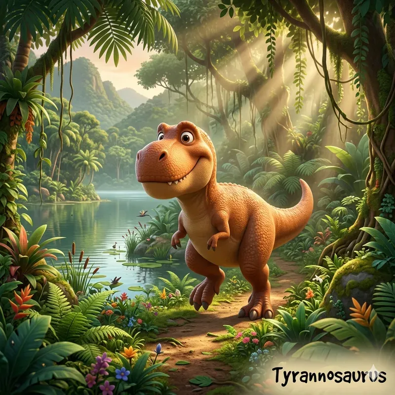 Adorable Pixar Inspired Dinosaurs