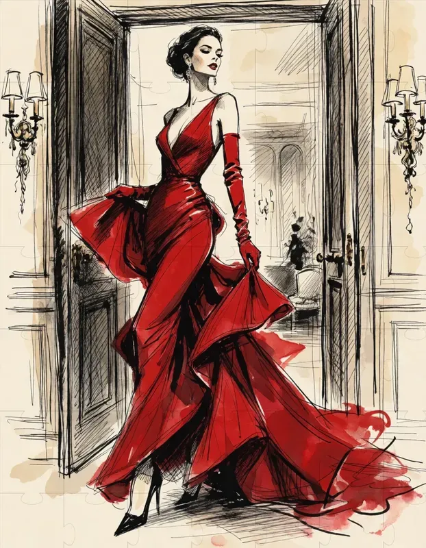 Ink Fashion Illustrations