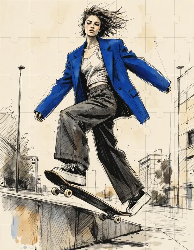 Ink Fashion Illustrations