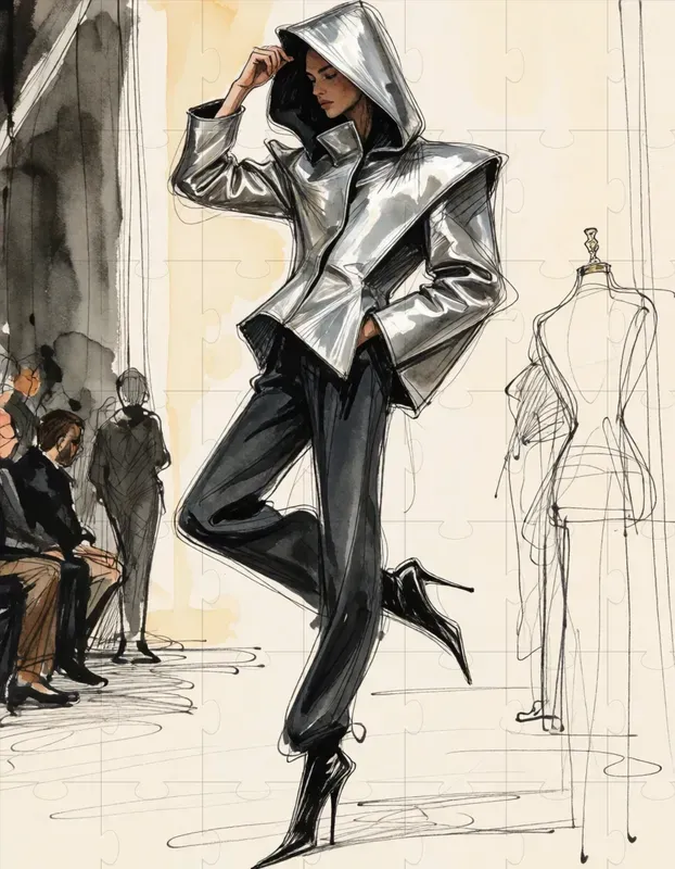 Ink Fashion Illustrations