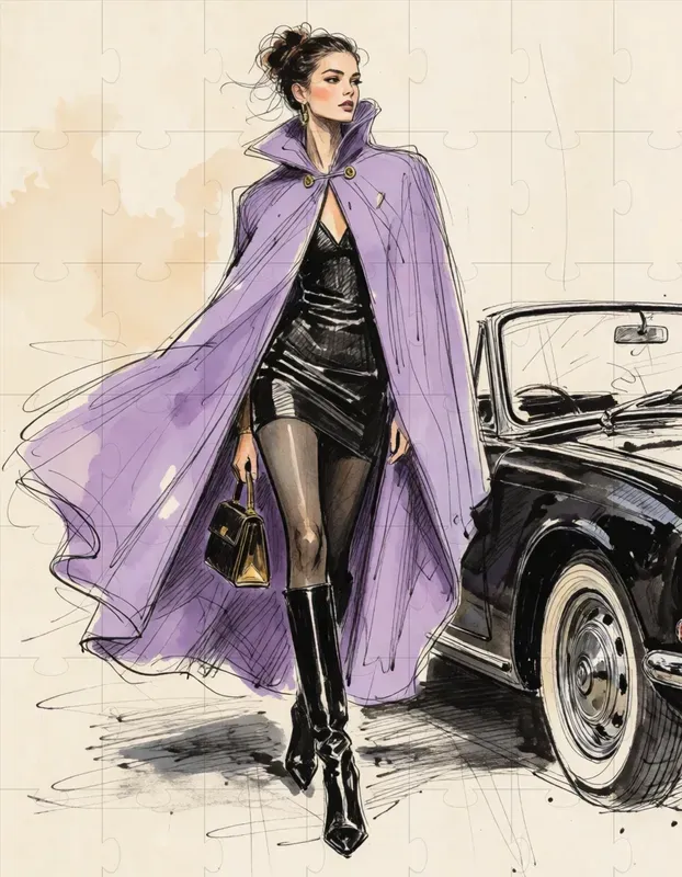 Ink Fashion Illustrations