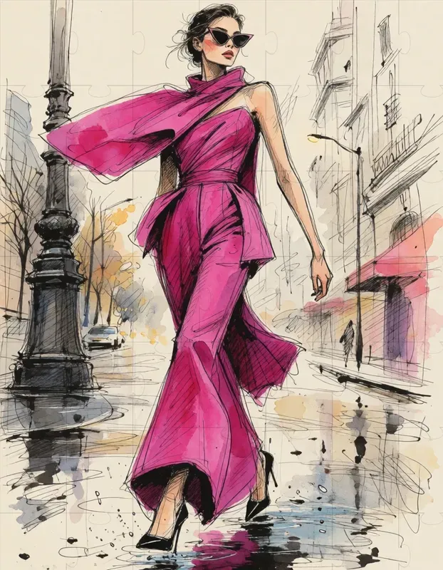 Ink Fashion Illustrations