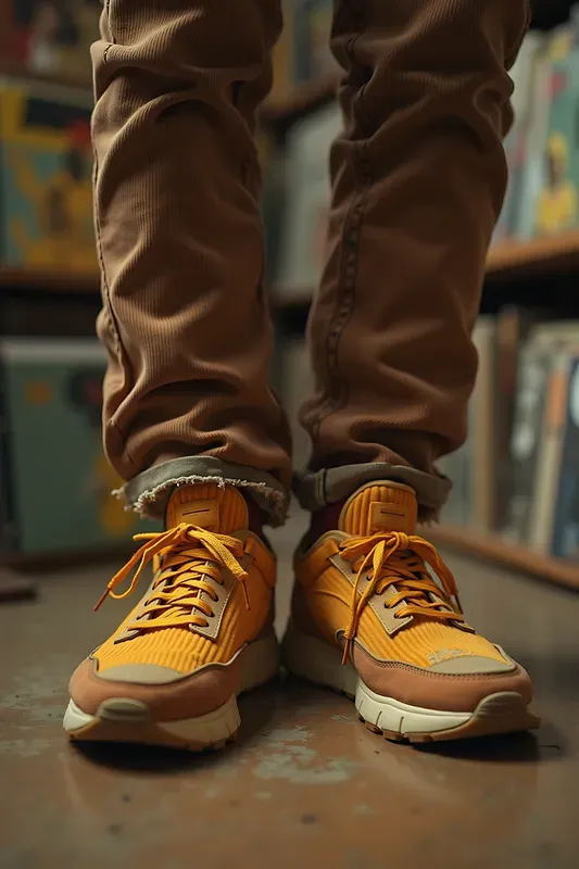 Realistic Raw Footwear Photography Flux