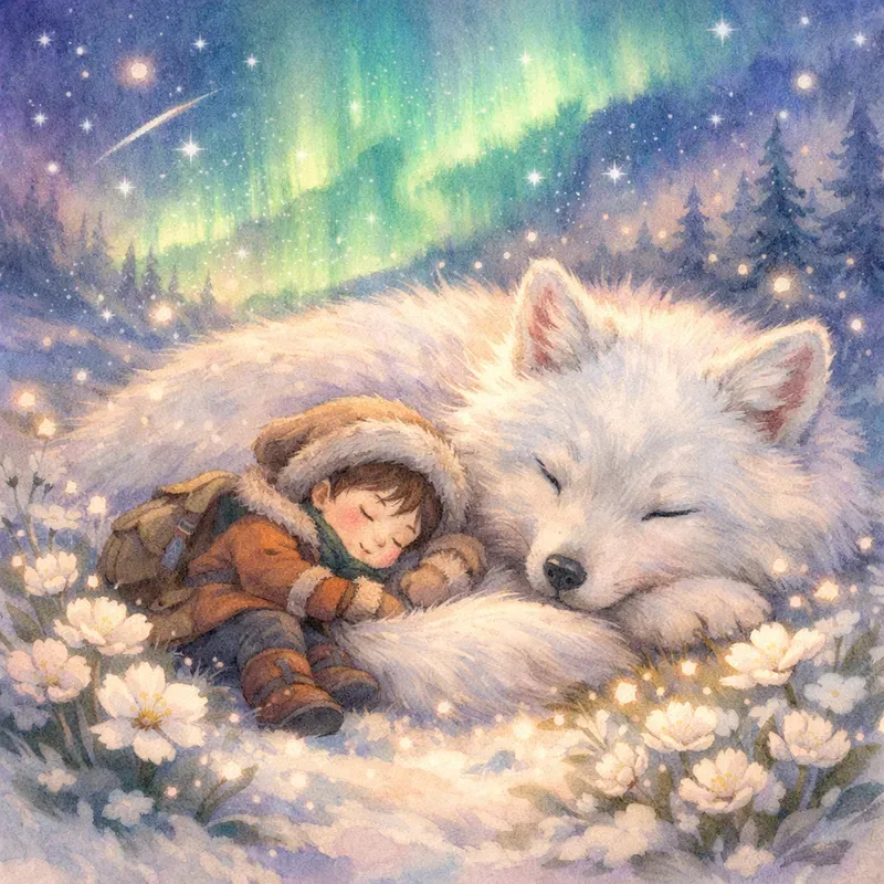 Whimsical Kids Animal Storybook Art