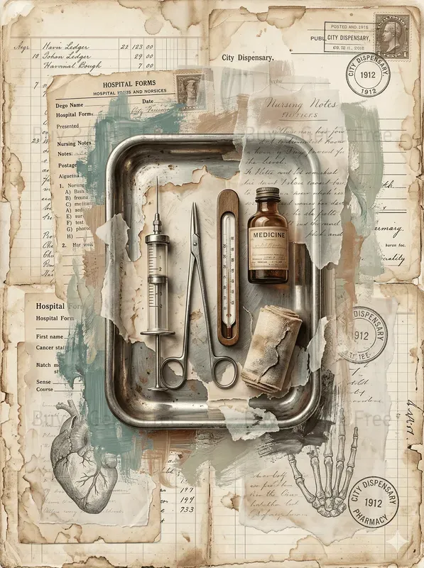 Nursethemed Junk Journal Collections