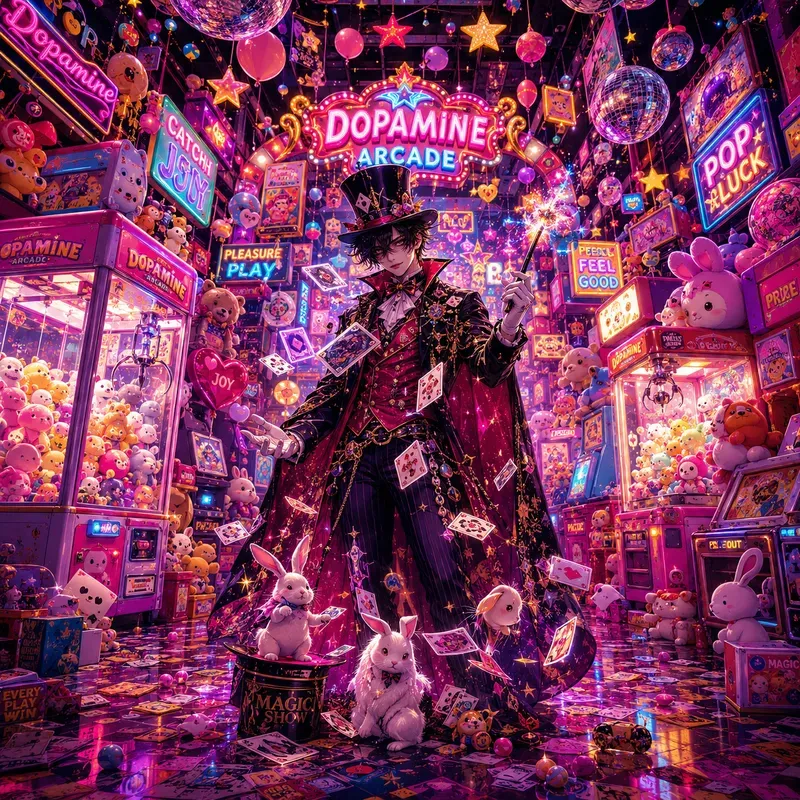 Hypermaximal Dopamine Arcade Sets