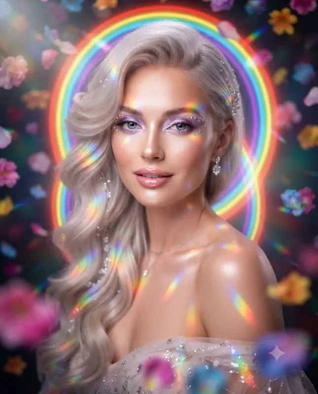 Prismatic Light Beauty Photography