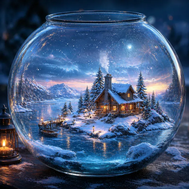 Mini Worlds Inside Glass Dreams