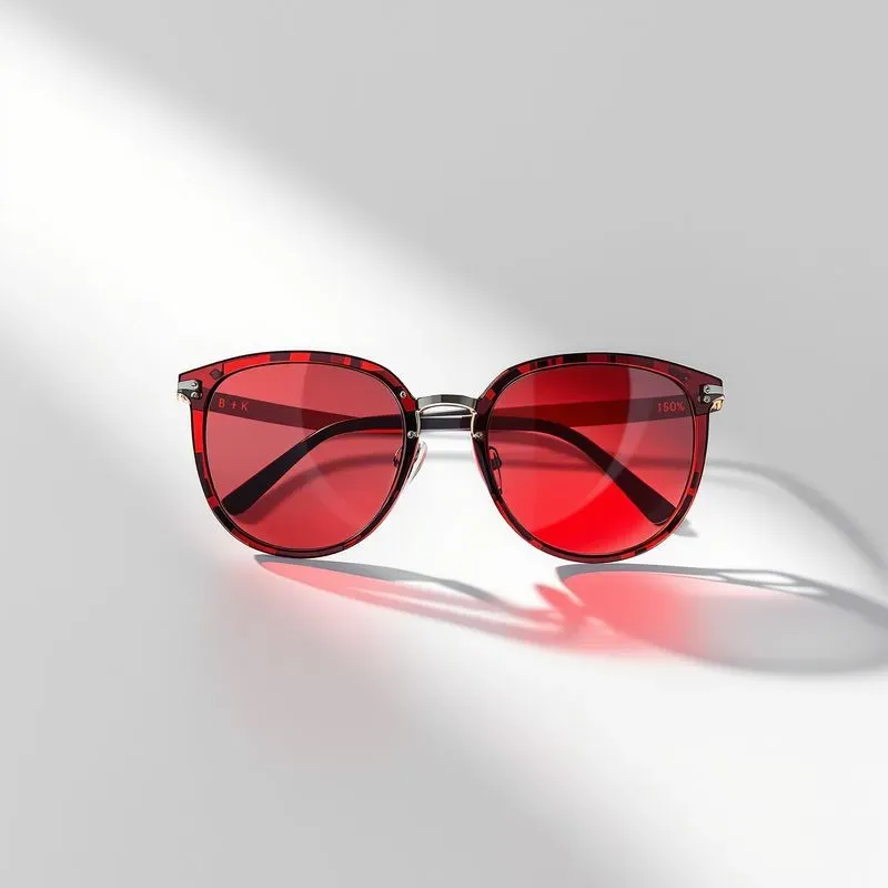 Minimalist Red Accent Product Designs