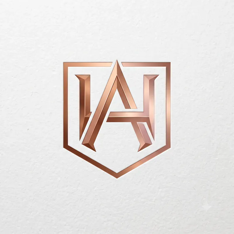Minimalist Luxury Monogram Logo Studios