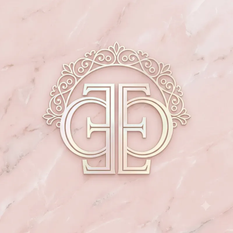 Minimalist Luxury Monogram Logo Studios