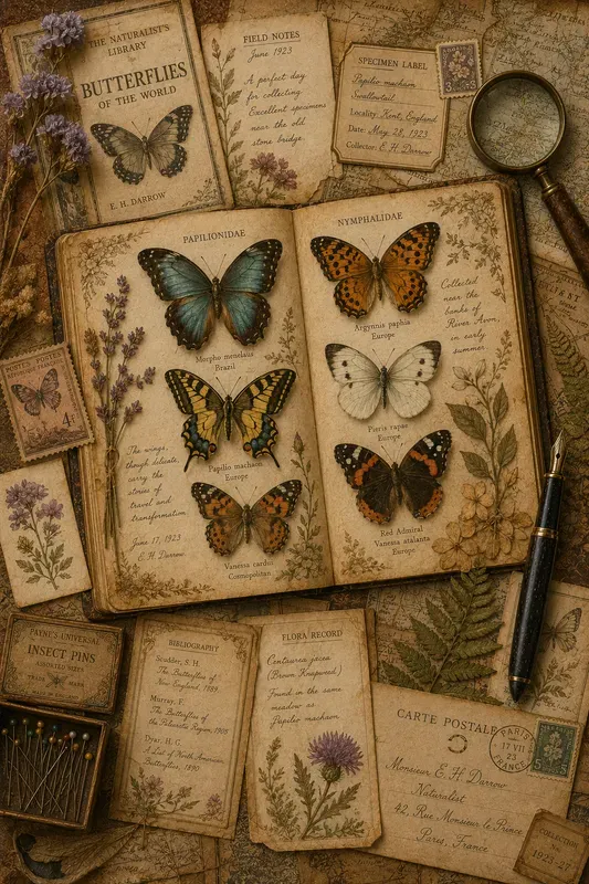 Vintage Ephemera Collages