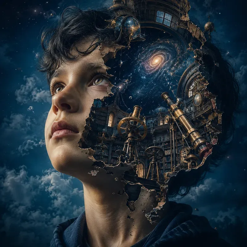 Surreal Fragmented Portraits