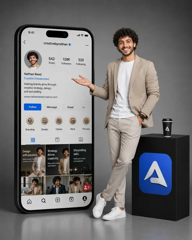 Professional Social Growth Mockups