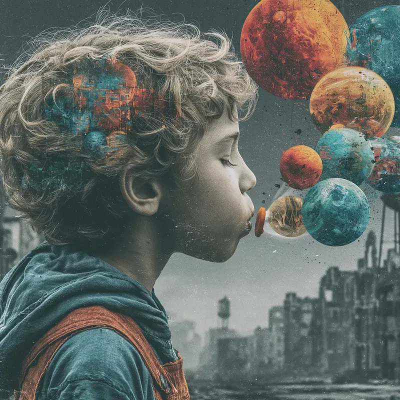 Dark Dystopian Surreal Collages