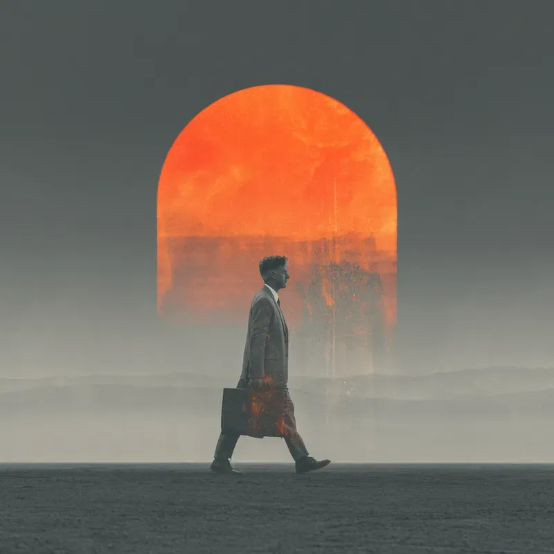 Dark Dystopian Surreal Collages