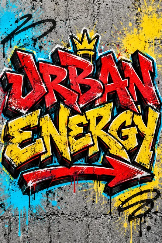 Graffiti Street Typography Posters