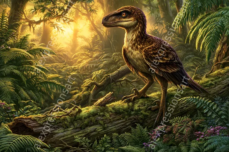 Classic Oil Painting Majestic Paleoarts