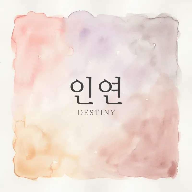Korean English Watercolor Art