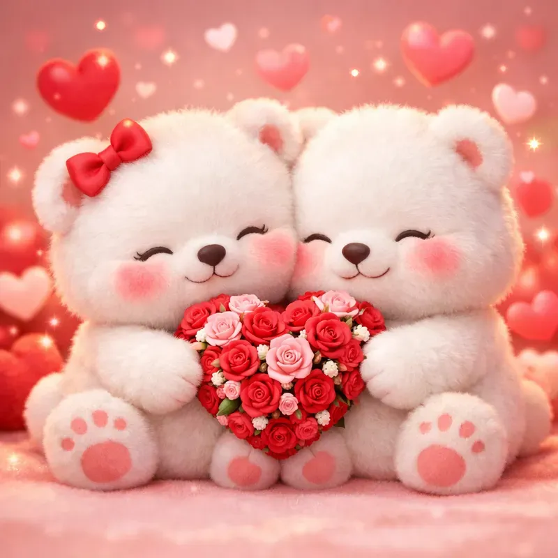 Ultracute Valentine Plush Couples