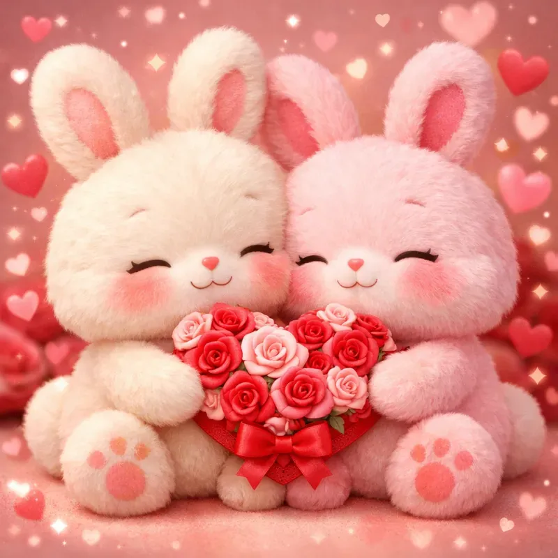 Ultracute Valentine Plush Couples