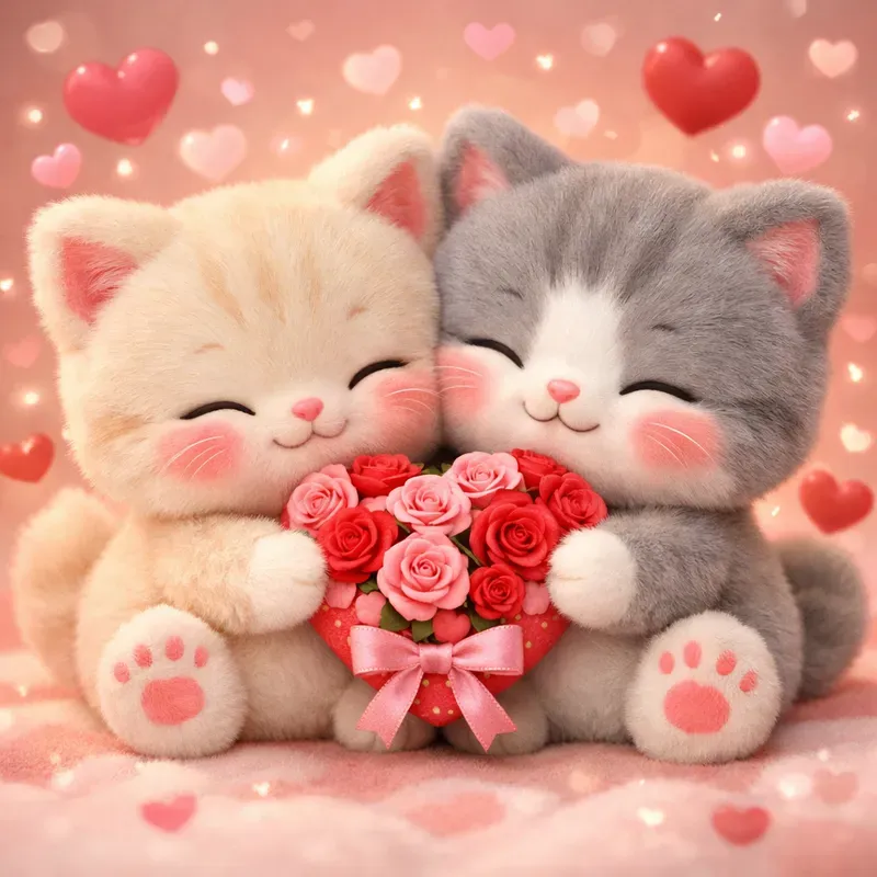 Ultracute Valentine Plush Couples