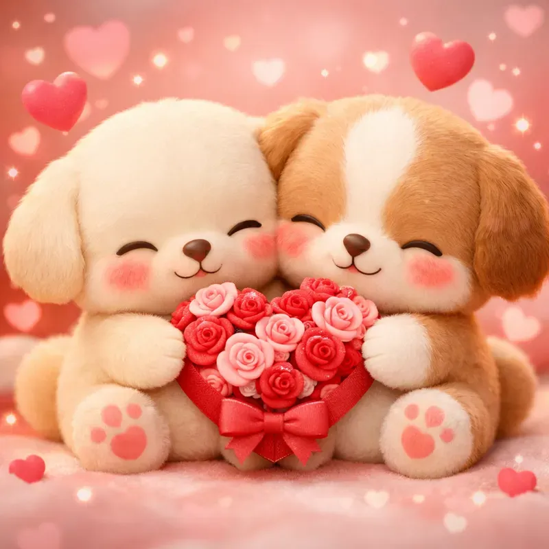 Ultracute Valentine Plush Couples