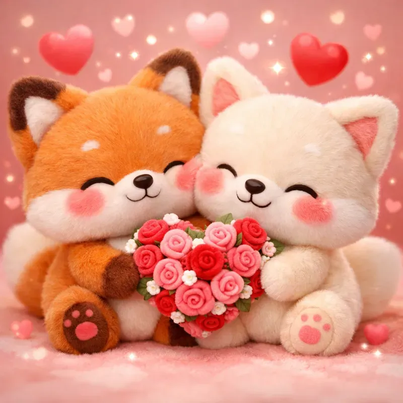 Ultracute Valentine Plush Couples