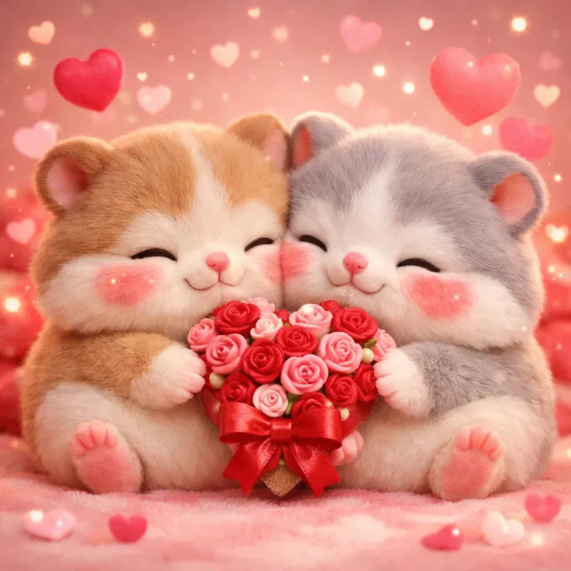 Ultracute Valentine Plush Couples