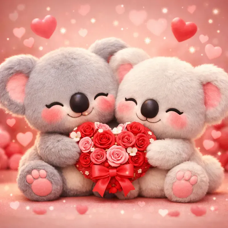 Ultracute Valentine Plush Couples