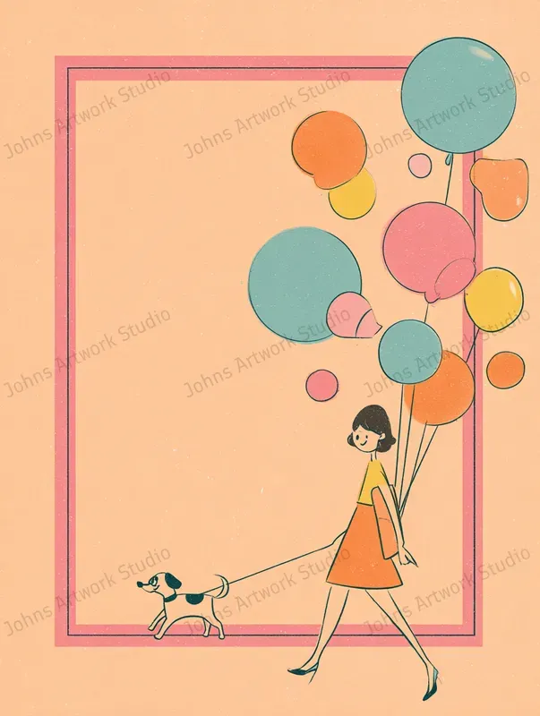 Retro Cute 2D Cartoon Scenes Packs