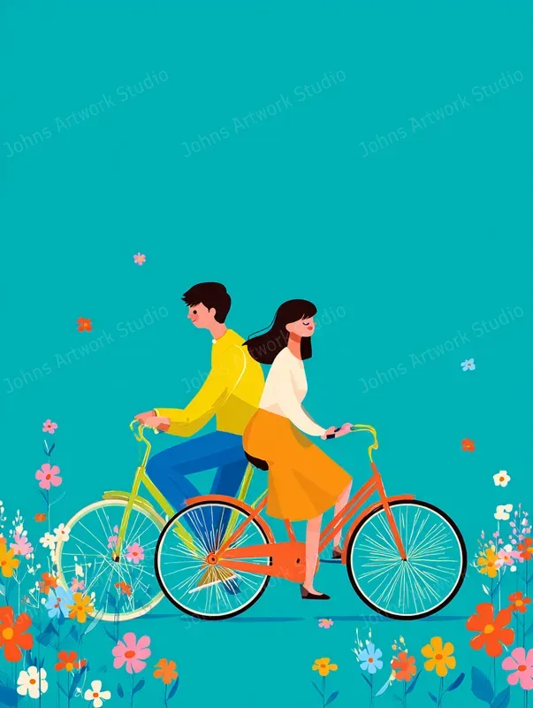 Retro Cute 2D Cartoon Scenes Packs
