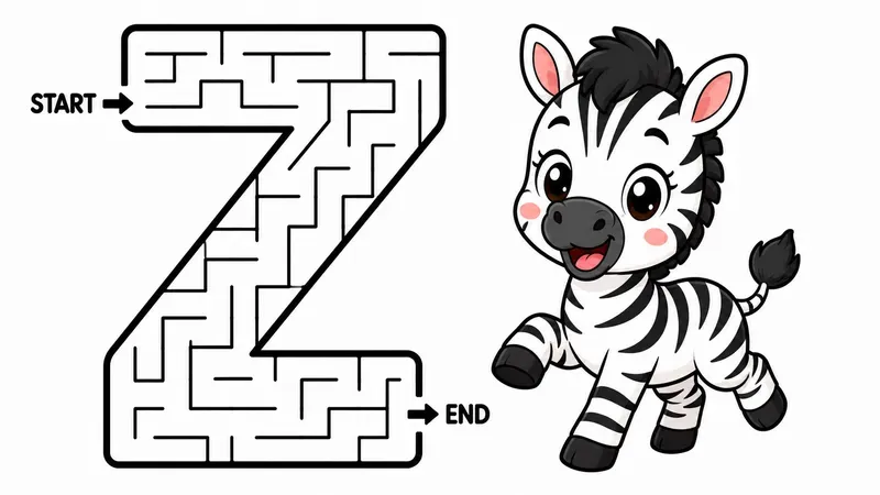 Letter Maze Worksheet Images