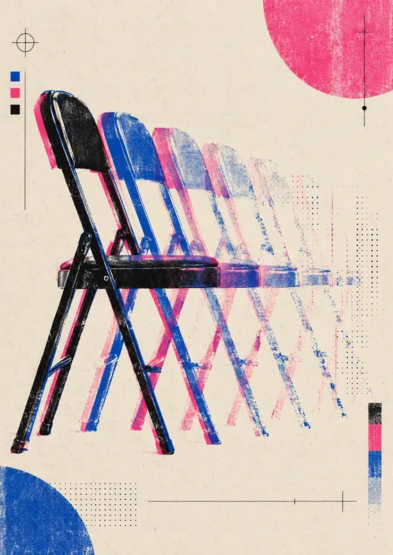 Chromatic Time Echo Posters