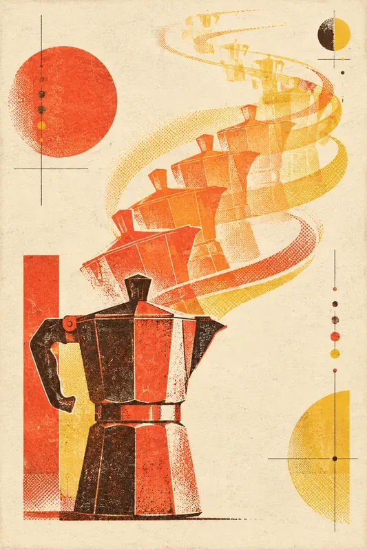 Chromatic Time Echo Posters