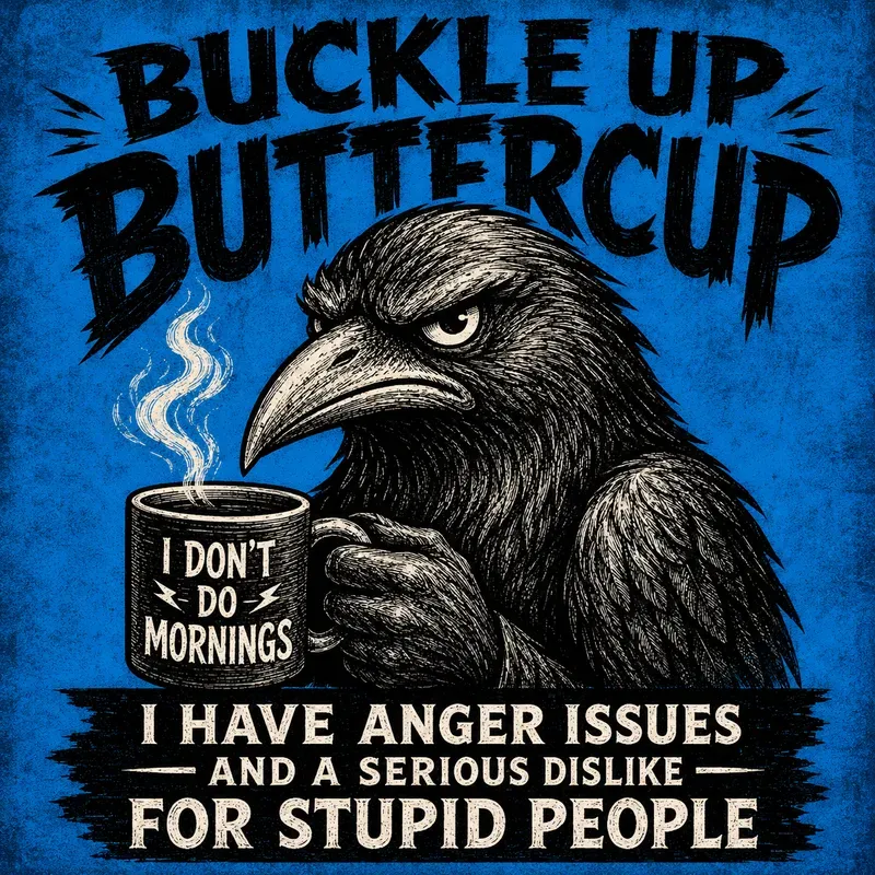 Grumpy Animal Sarcastic Graphics