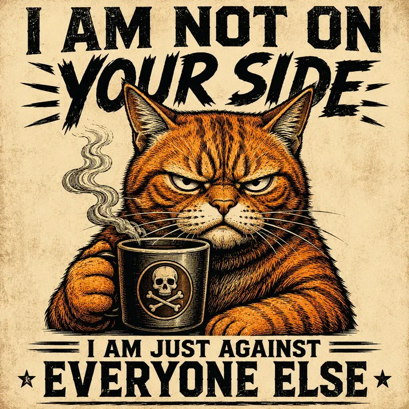 Grumpy Animal Sarcastic Graphics