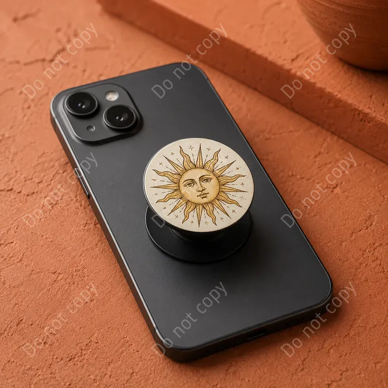 Phone Grip Mockup Design Sets