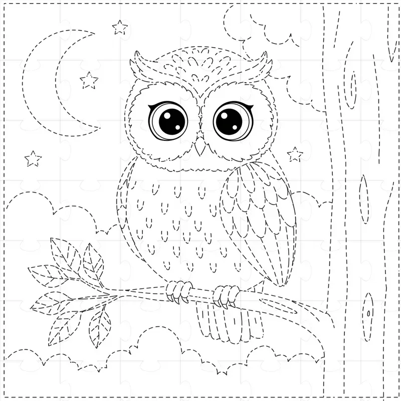 Any Cute Tracing Lines Kid Coloring Books
