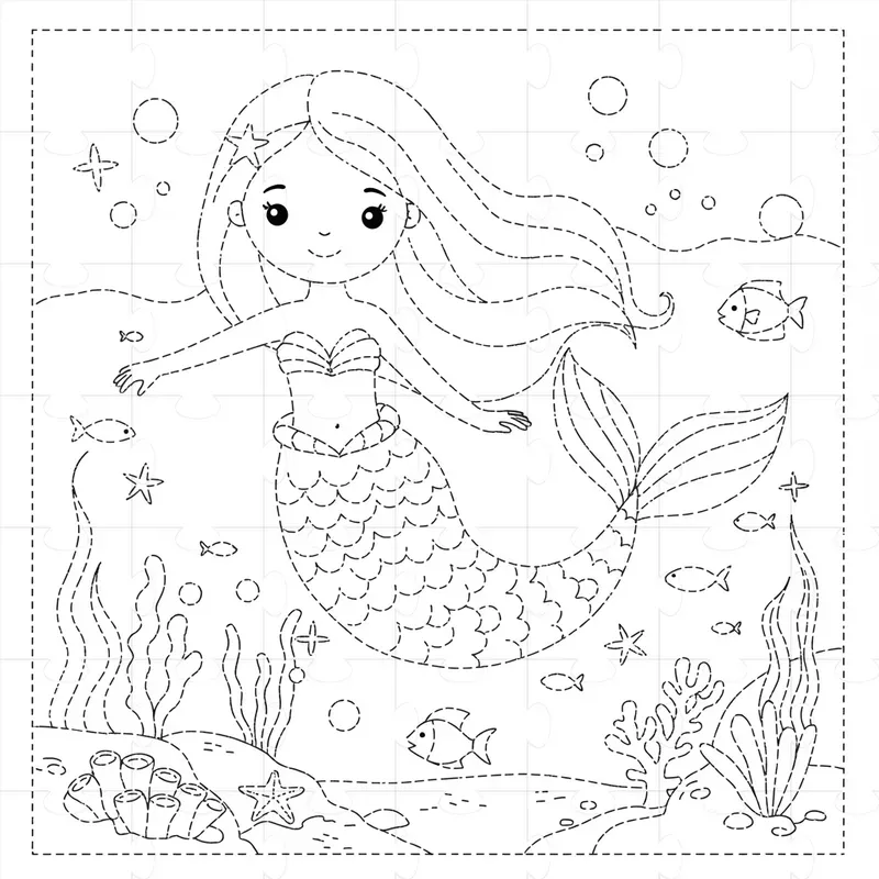 Any Cute Tracing Lines Kid Coloring Books