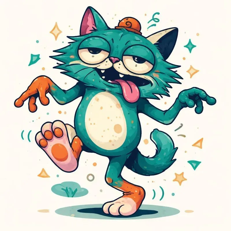 Twisted 2D Cartoons
