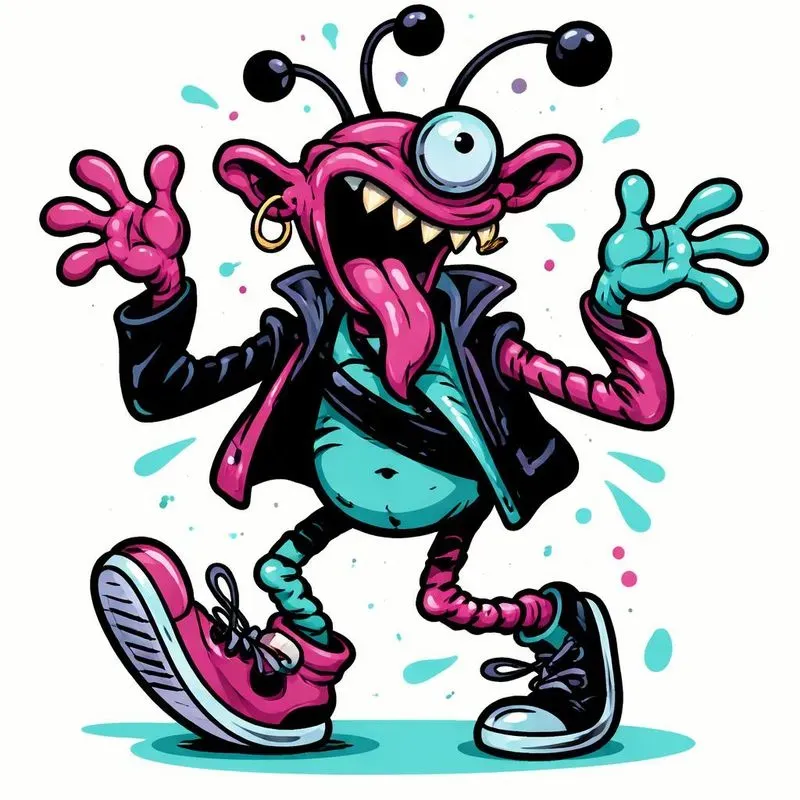 Twisted 2D Cartoons