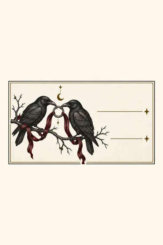 Gothic Wedding After Dark Printables