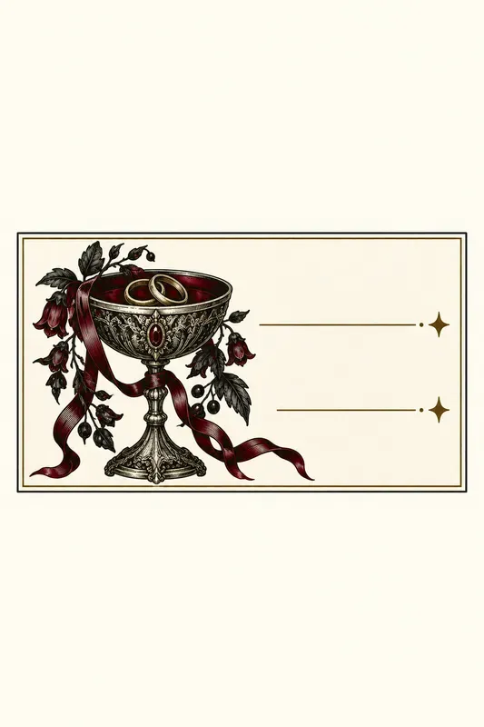 Gothic Wedding After Dark Printables