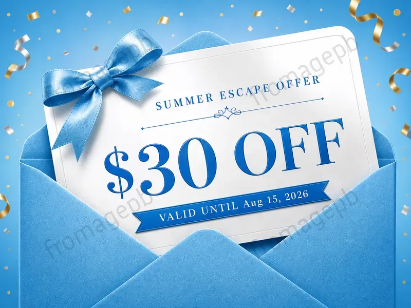 Luxury Gift Coupon Envelope Templates
