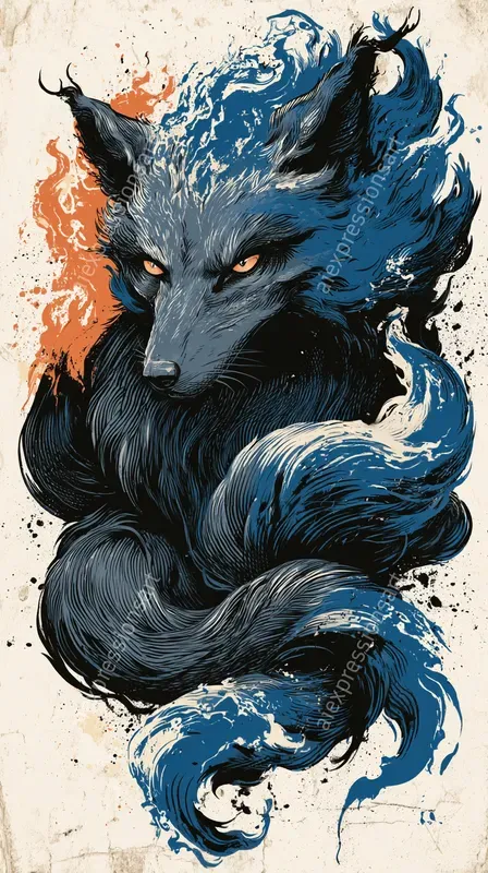Neo Traditional Yokai Tattoo Art